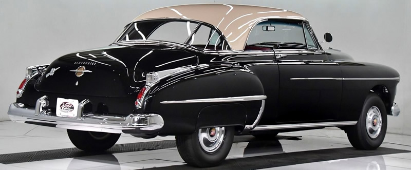 Rear view of the 1950 Oldsmobile 88
