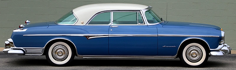 Side view of a 55 Imperial Newport Coupe