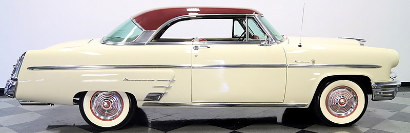 side view of a 1953 Monterey Coupe