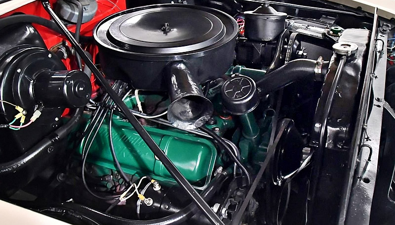 1956 Oldsmobile 324 V8 engine - 240 horsepower