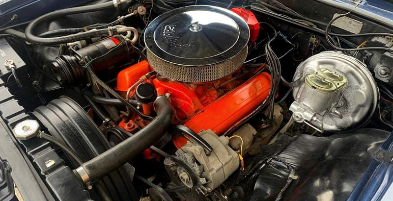 1967 Chevy 327 V8 engine