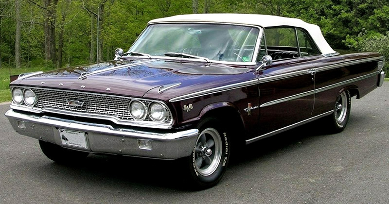 1963 Ford Galaxie with factory 427 V8
