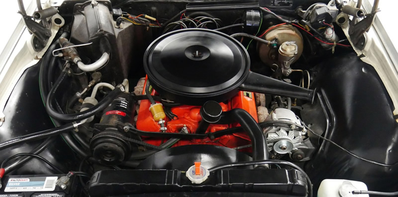 1966 Chevy 327 V8 engine