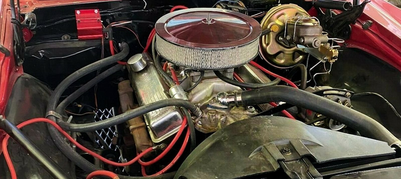 Chevy 350 Turbo-Fire V8 Engine