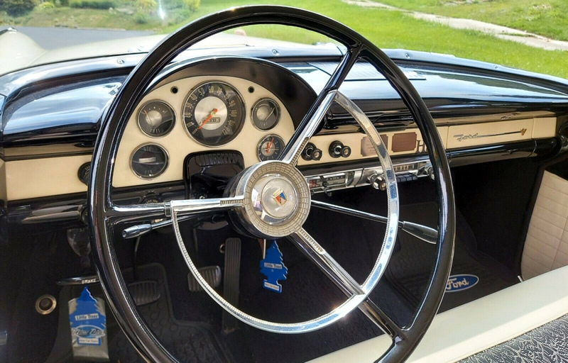 new for 1956 ford instrument panel