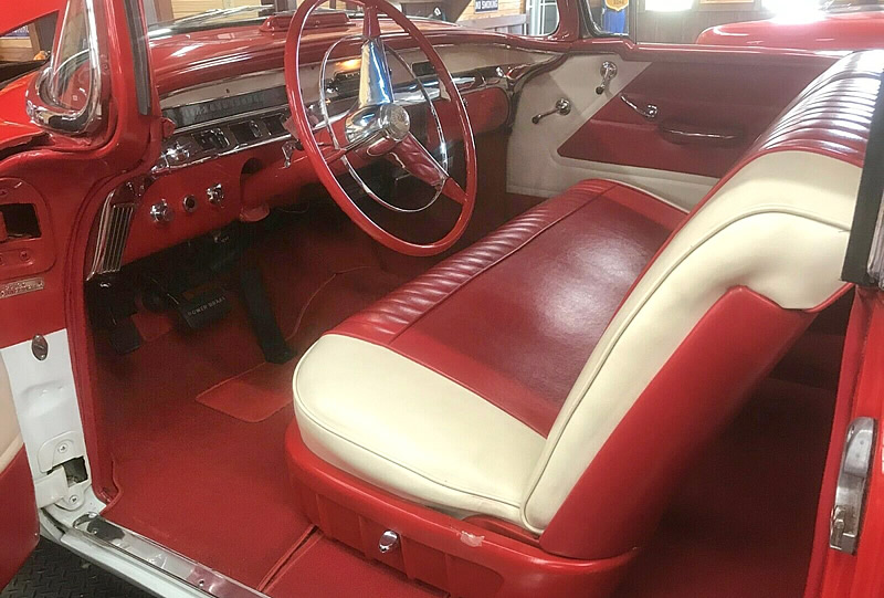 Interior of a 1956 Buick Special