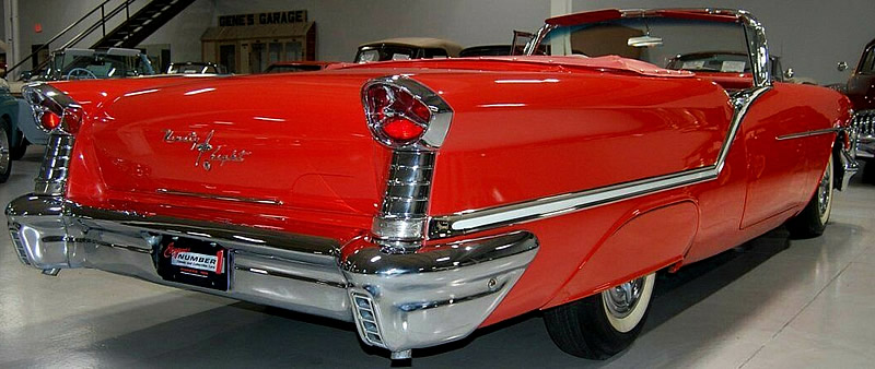 1957 Oldsmobile Starfire Ninety-Eight Convertible with J2 Tri-Power