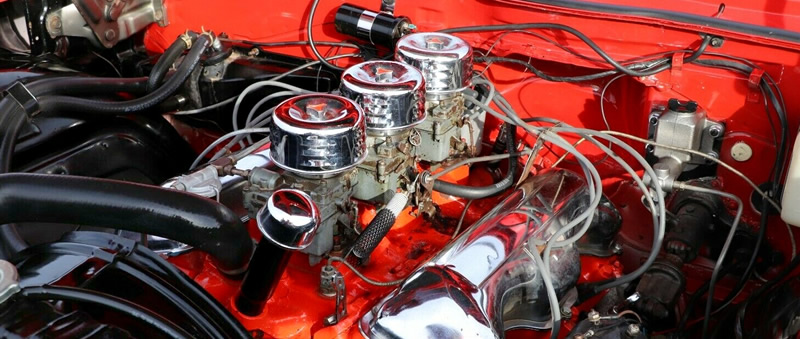Chevrolet 348 cubic inch V8 fitted to a 1961 Impala