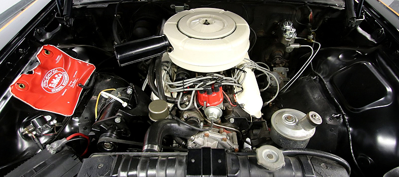 289 cubic inch V8 engine in a 1963 Ford