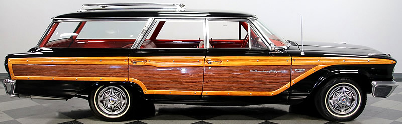side view of a 1963 Country Squire station wagon
