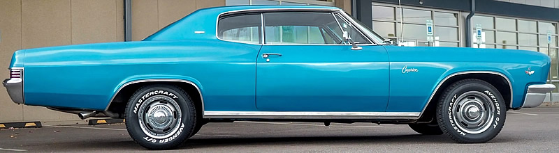 side view of a 1966 Caprice
