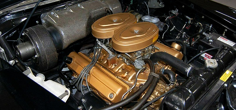 318 cubic inch Fury engine in a 1958 Belvedere
