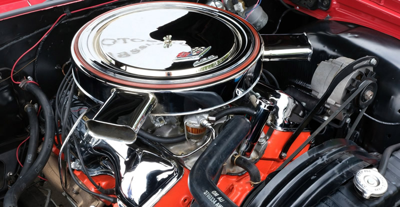 1964 Chevy 409 cubic inch V8 engine