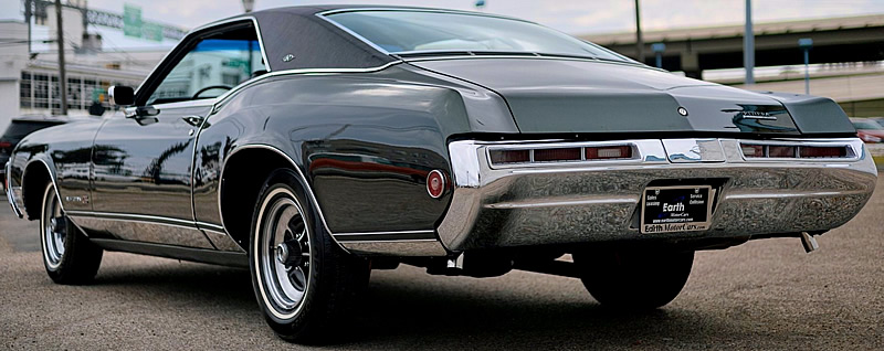 rear view of a low-mileage 1969 Buick Riviera
