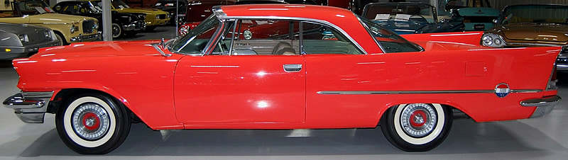 side view of a 57 Chrysler 300C