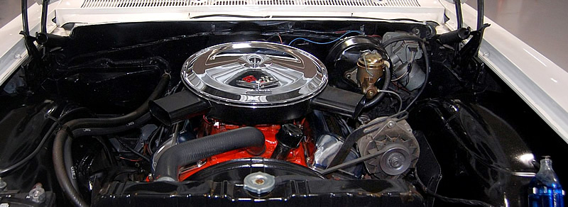 1963 Chevy 409 V8 engine