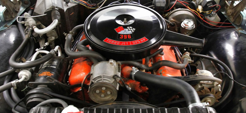 1966 Chevy 396 V8 big block engine