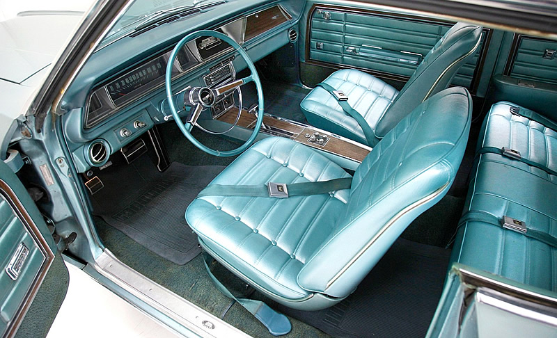 Interior of a 1966 Chevy Caprice