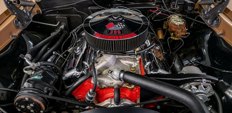 1967 Chevy 396 cubic inch V8 engine