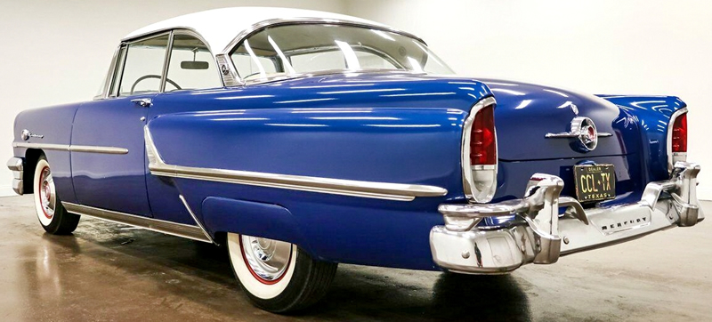 rear view of a 55 Mercury Monterey 