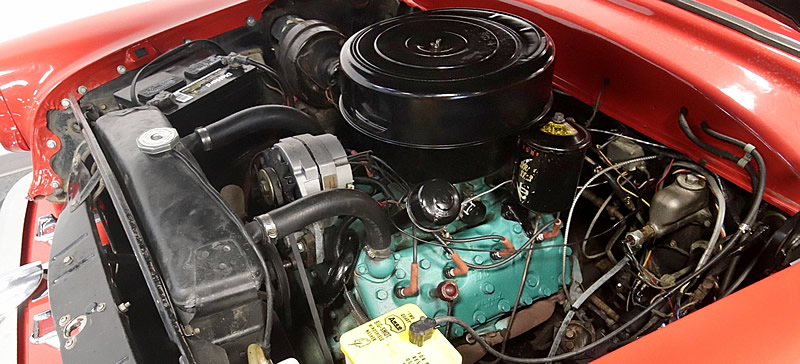 1953 Mercury V8 L-head engine