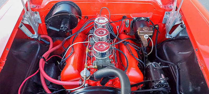 1958 Chevy 348 V8 engine