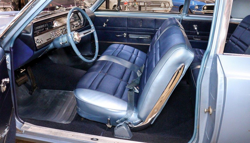 Amazing interior of a low-mileage 1965 Cutlass
